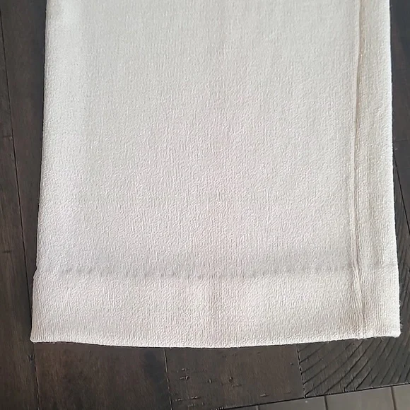 NWOT St.John Collection Ivory White Santana Knit Straight Leg Pants, size L - Picture 2 of 6